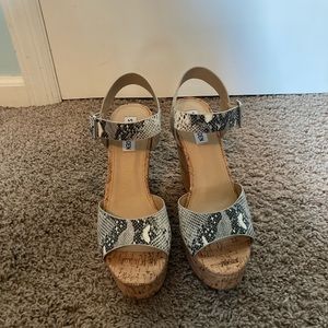 Steve Madden sandal heels size 9